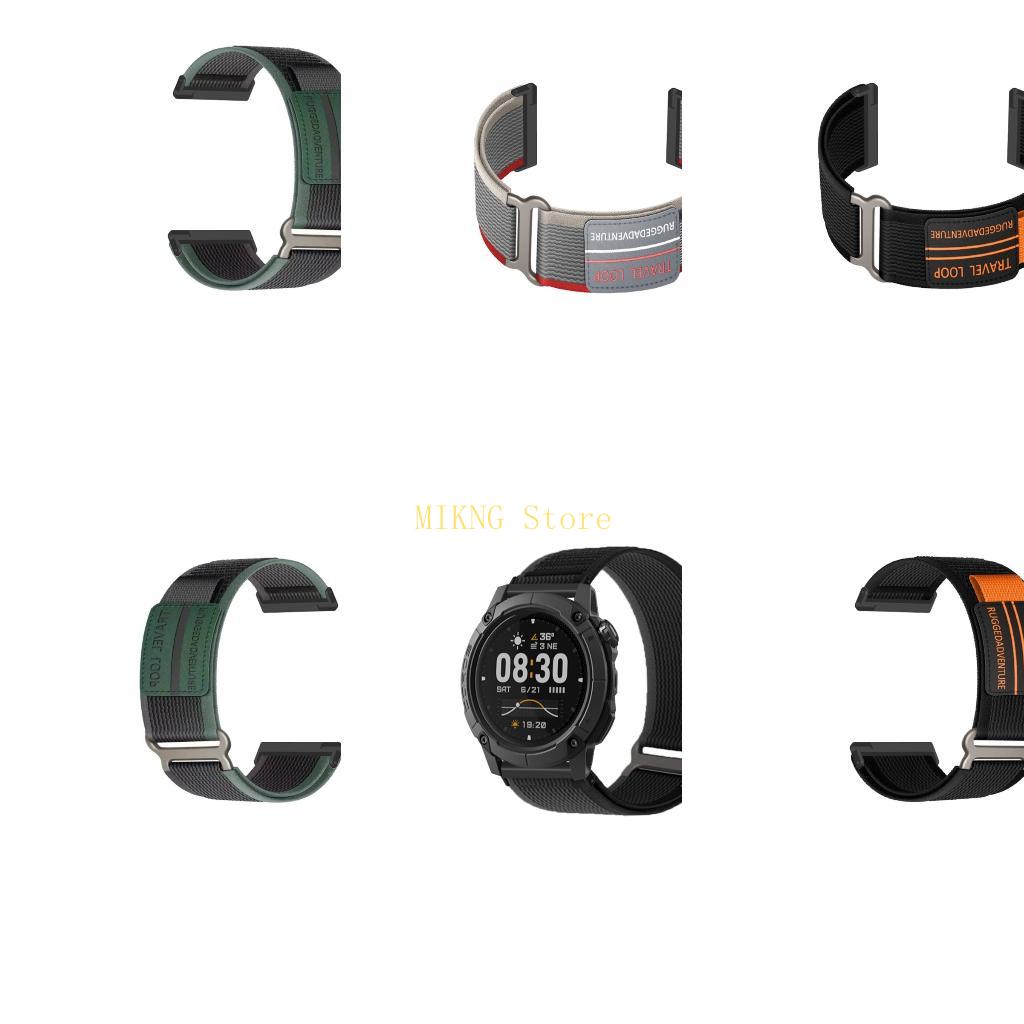 Best Smartwatch Accessories - สายนาฬิกาสำหรับรุ่นที่ร่วมรายการ สายนาฬิกา สายรัด กำไลไนลอน Best Sale