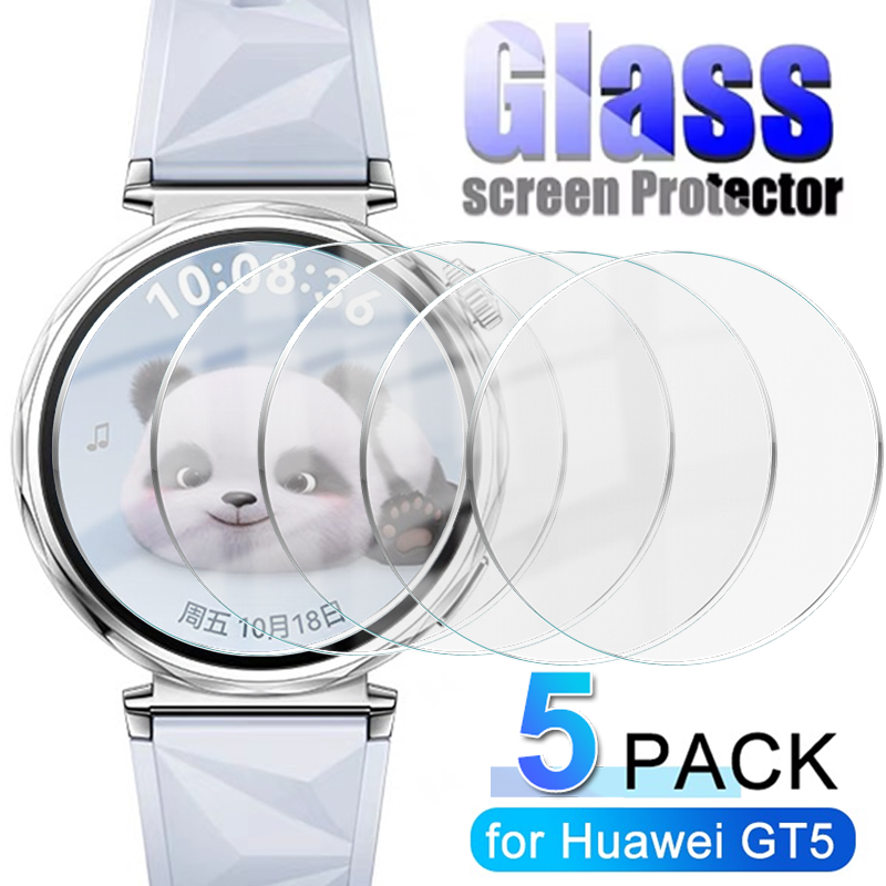 Titan Smartwatch Accessories - ป้องกันหน้าจอแก้วสําหรับ Huawei Watch GT5 46 มม.41