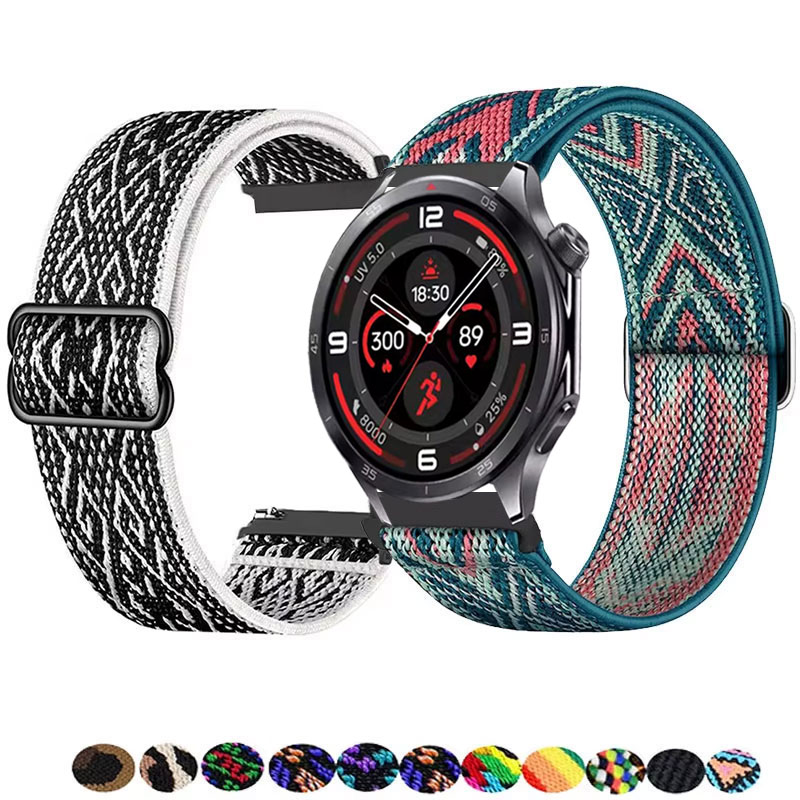Smartwatch X2 - สายรัดข้อมือปรับได้ขนาด 22 มม. สำหรับ OnePlus Watch