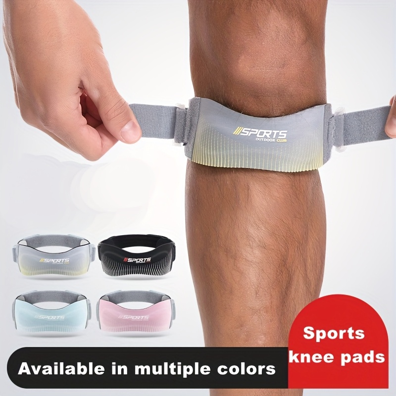 Rugged Sport Strap - สายรัดเข่าแบบปรับได้ 2 ชิ้น – สายรัดพยุงกระดูกสะบ้าสำหรับกีฬา น้ำหนักเบา