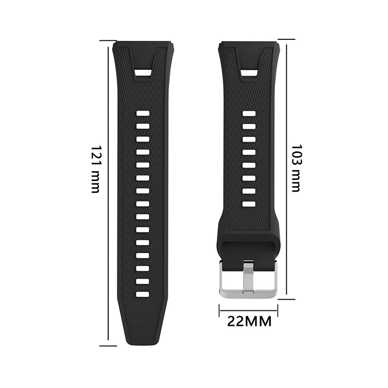 สายนาฬิกาแท้ 22 มม. สำหรับ HUA - Titan Smartwatch Accessories บทวิจารณ์และราคา