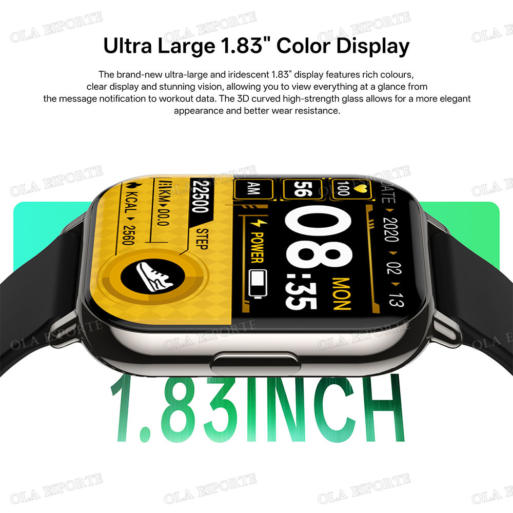 สมาร์ทวอทช์รุ่นใหม่ 1.83 นิ้ว  - Smartwatch X12 บทวิจารณ์และราคา