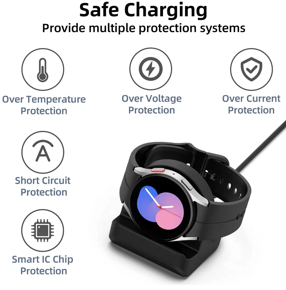 แท่นชาร์จซิลิโคนสำหรับ Samsung - Samsung Smartwatch Accessories บทวิจารณ์และราคา