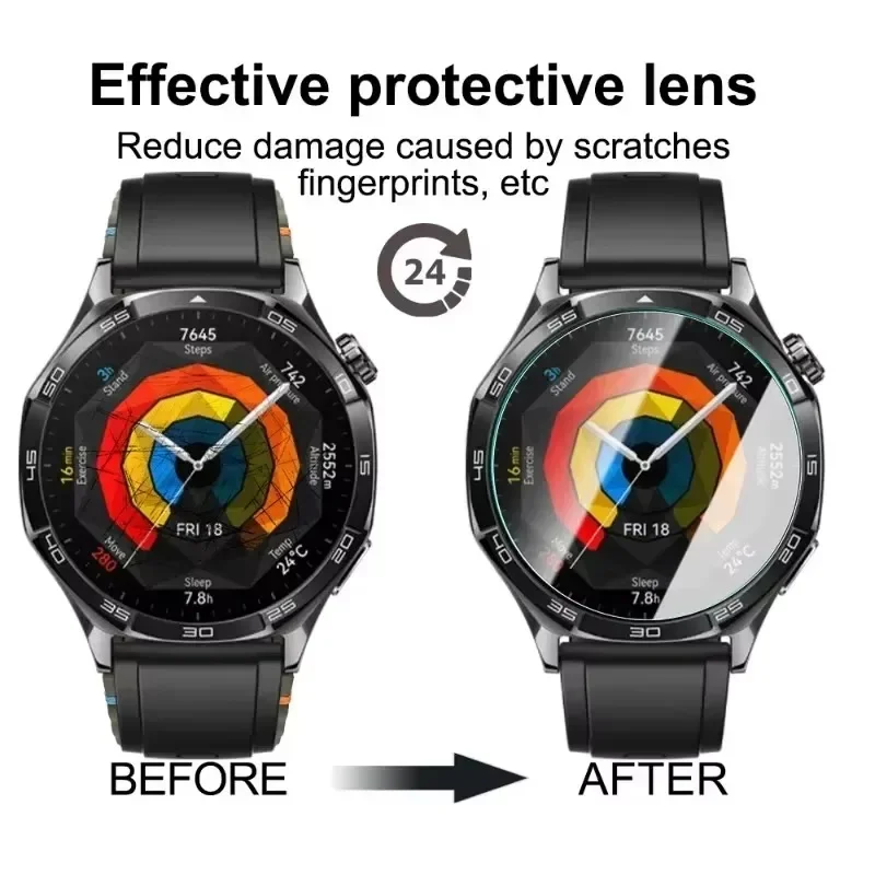 ป้องกันหน้าจอแก้วสําหรับ Huawe - Titan Smartwatch Accessories บทวิจารณ์และราคา