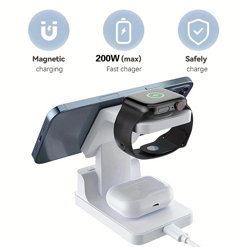 15W 4 In 1 Wireless Chargerสํา - Smartwatch X12 บทวิจารณ์และราคา