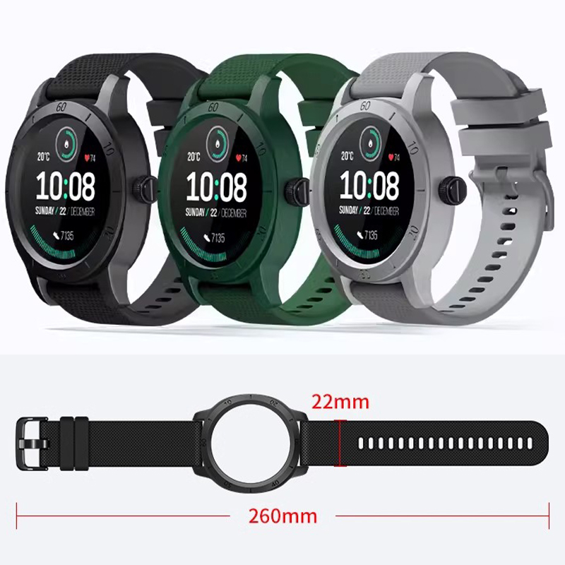 สายรัดซิลิโคนสำหรับนาฬิกา HUAW - Titan Smartwatch Accessories บทวิจารณ์และราคา