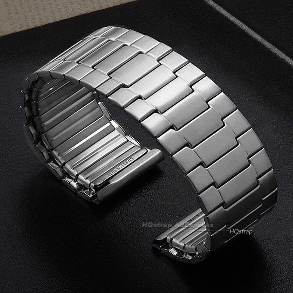 สายนาฬิกาเหล็กยืดหยุ่น 22 มม.  - Motorola Smartwatch Accessories บทวิจารณ์และราคา