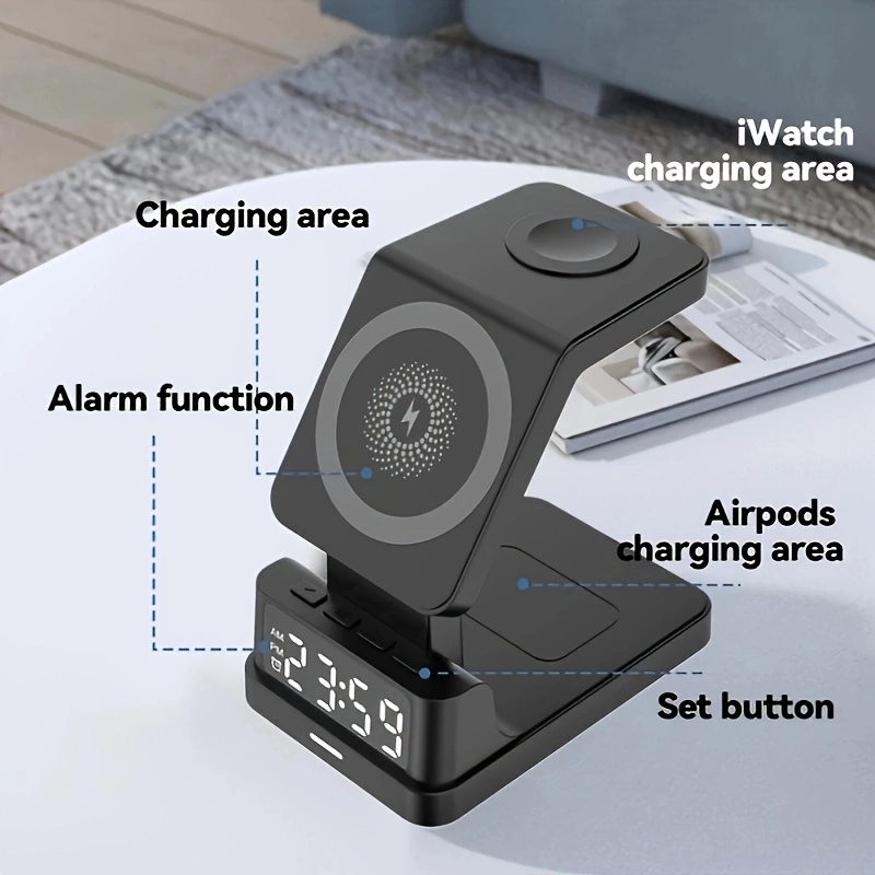 4 In 1 Magnetic Wireless Charg - Smartwatch X12 บทวิจารณ์และราคา