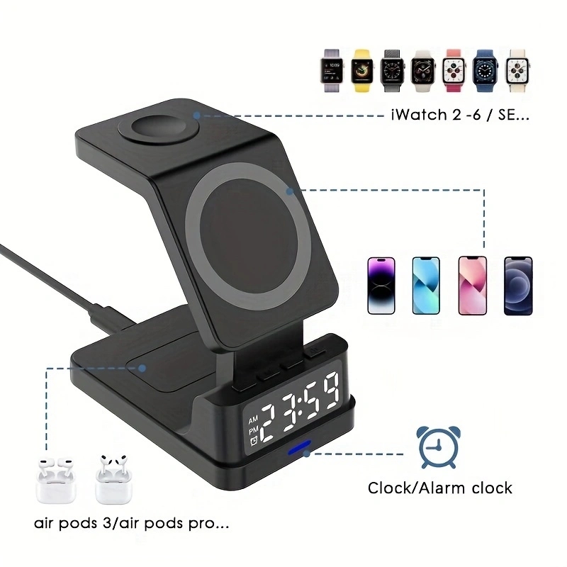 4 In 1 Magnetic Wireless Charg - Smartwatch X12 บทวิจารณ์และราคา