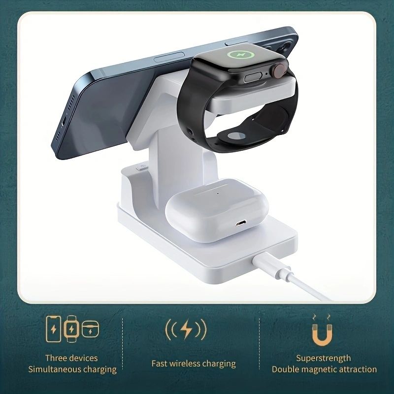 4 In 1 Magnetic Wireless Charg - Smartwatch X12 บทวิจารณ์และราคา