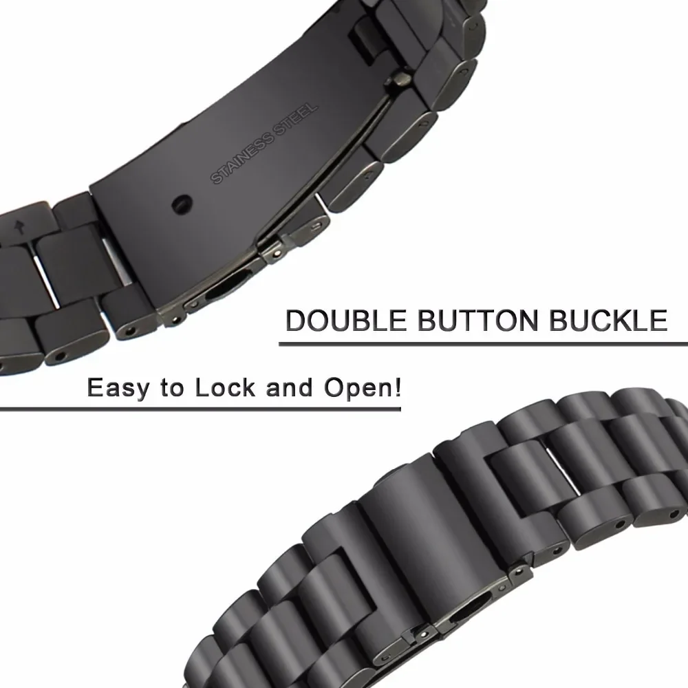 22 มม.20 มม.สําหรับ Samsung Ga - Motorola Smartwatch Accessories บทวิจารณ์และราคา