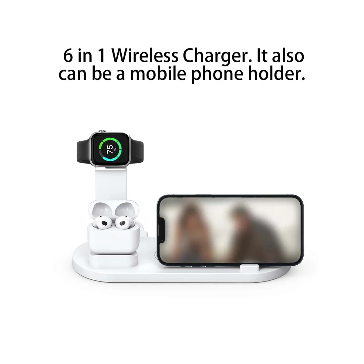 7 In 1 Wireless Charger Stand  - Smartwatch X12 บทวิจารณ์และราคา