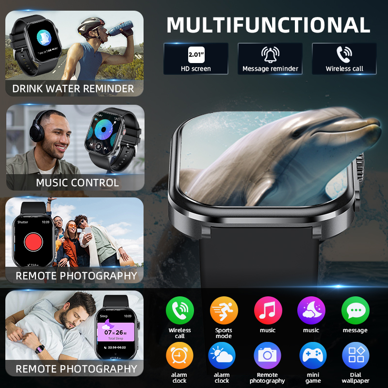 LIGE สมาร์ทวอทช์สำหรับผู้หญิง  - Smartwatch Custom บทวิจารณ์และราคา