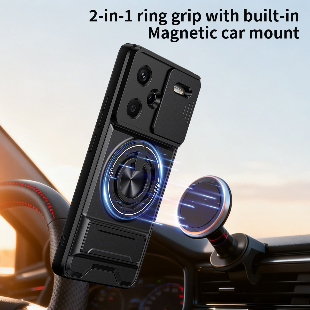 เคสโทรศัพท์แบบเลนส์สไลด์สำหรับ - Xiaomi Redmi Note 13 บทวิจารณ์และราคา