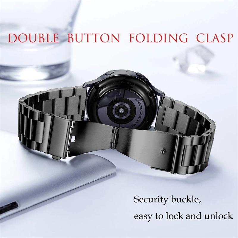 สายสแตนเลสสำหรับนาฬิกา Amazfit - Motorola Smartwatch Accessories บทวิจารณ์และราคา