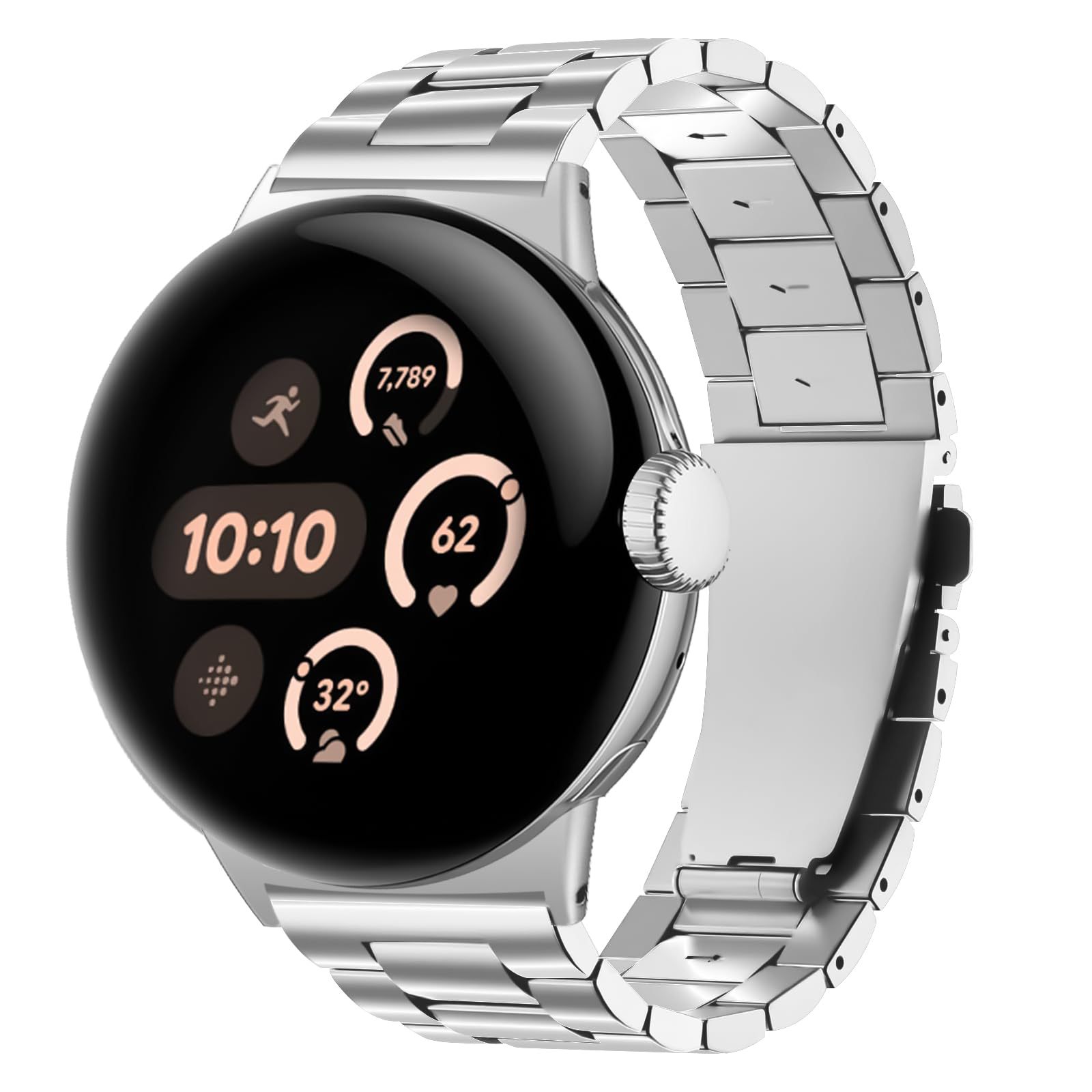ชุดสายนาฬิกาสแตนเลสสําหรับ Goo - Motorola Smartwatch Accessories บทวิจารณ์และราคา