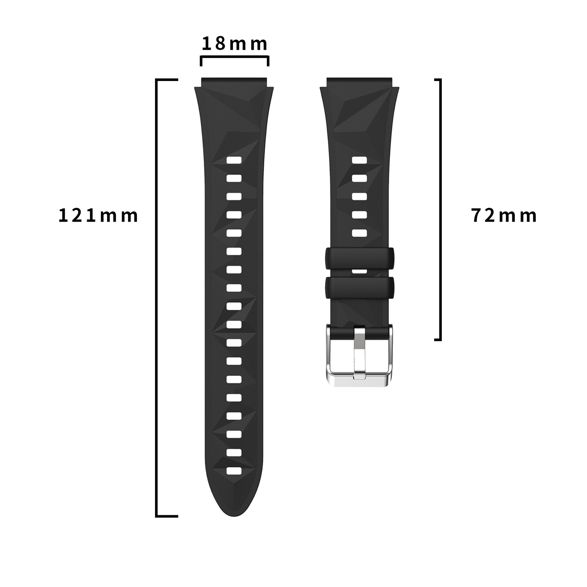 สายซิลิโคนสำหรับ Huawei Watch  - Titan Smartwatch Accessories บทวิจารณ์และราคา
